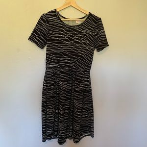 Lularoe Black and White Dress